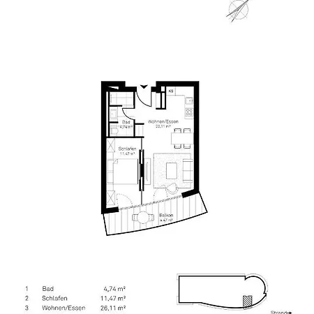 White Pearl 1.02 Lägenhet *